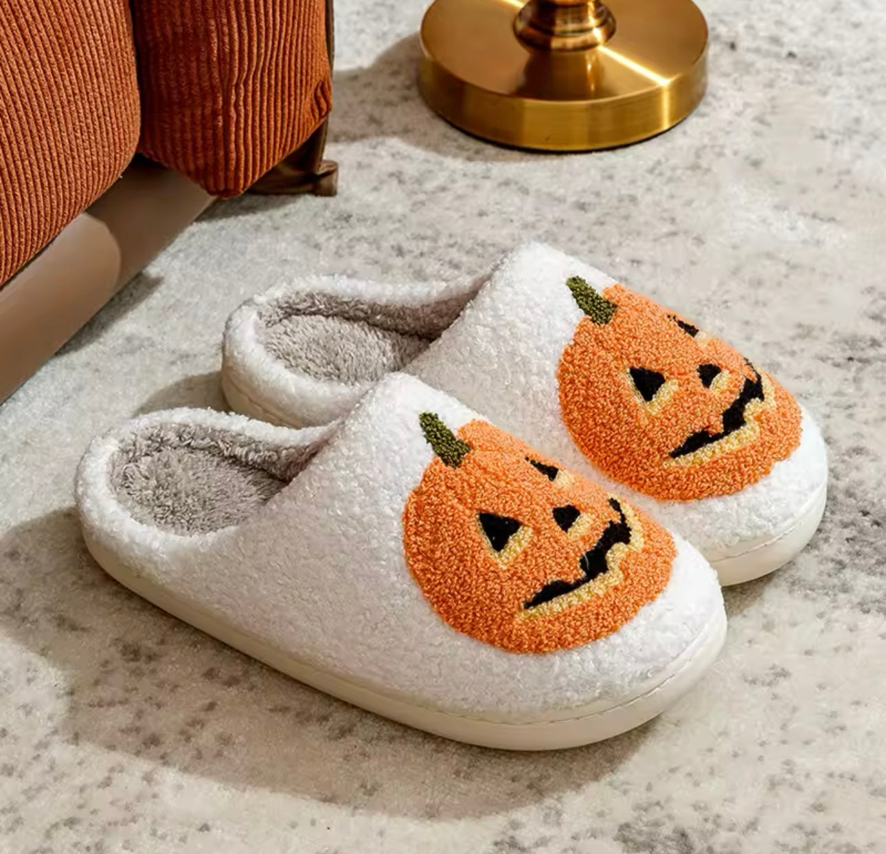 Spooky Halloween Slippers